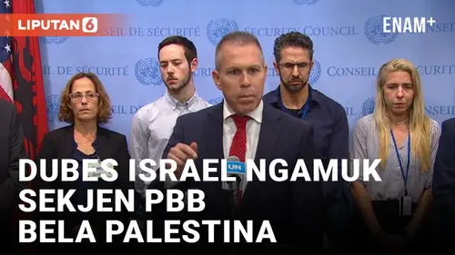VIDEO: Sebut Palestina "Diduduki", Israel Desak Sekjen PBB Mundur
