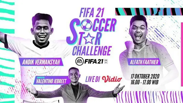 Berita video Alfath Fathier berhasil memenang atas Putu Gede di FIFA 21 Soccer Star Challenge