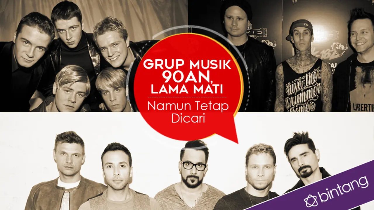 [Bintang] Infografis Grup Musik 1990an