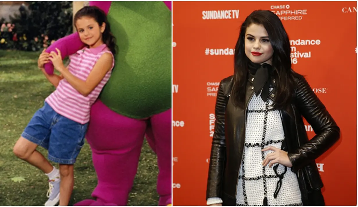 Selena Gomez. Pesona mantan kekasih Justin Bieber ini sudah terpancarkan sejak ia kecil. Selena Gomez kecil pun sudah bisa tampil modis. (via instagram/@selenagomez – Bintang/EPA)
