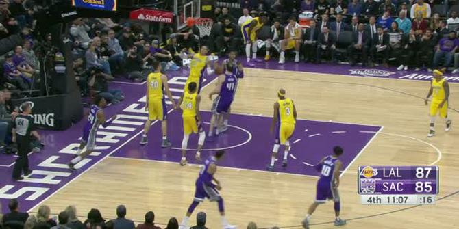 VIDEO : Cuplikan Pertandingan NBA, Lakers 113 vs Kings 108