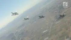 Korea Selatan dan Amerika Serikat memulai latihan bersama yang dilakukan di udara.