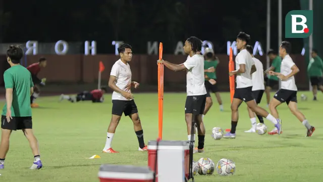 Latihan Timnas Indonesia U-20 Jelang Kualifikasi Piala Asia U-20