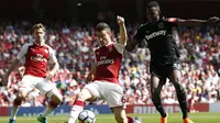 Arsenal menang besar lawan West Ham ( IAN KINGTON / AFP)