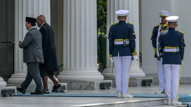 Presiden Prabowo Terima Kunjungan Resmi Perdana Menteri Republik Fiji