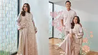 6 Potret Baju Sarimbit Keluarga Ussy Sulistiawaty dan Andhika Pratama, Desain Mewah Tapi Sederhana