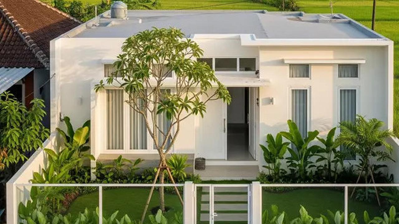 8 Referensi Desain Rumah Kecil Bergaya Modern dengan Flat Roof dan Clean Fasad