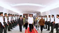 Presiden Jokowi tiba di Brunei Darussalam untuk menghadiri Perayaan 50 Tahun Sultan Hassanal Bolkiah Bertahta, Jumat (6/10/2017). (Biro Pers Setpres)