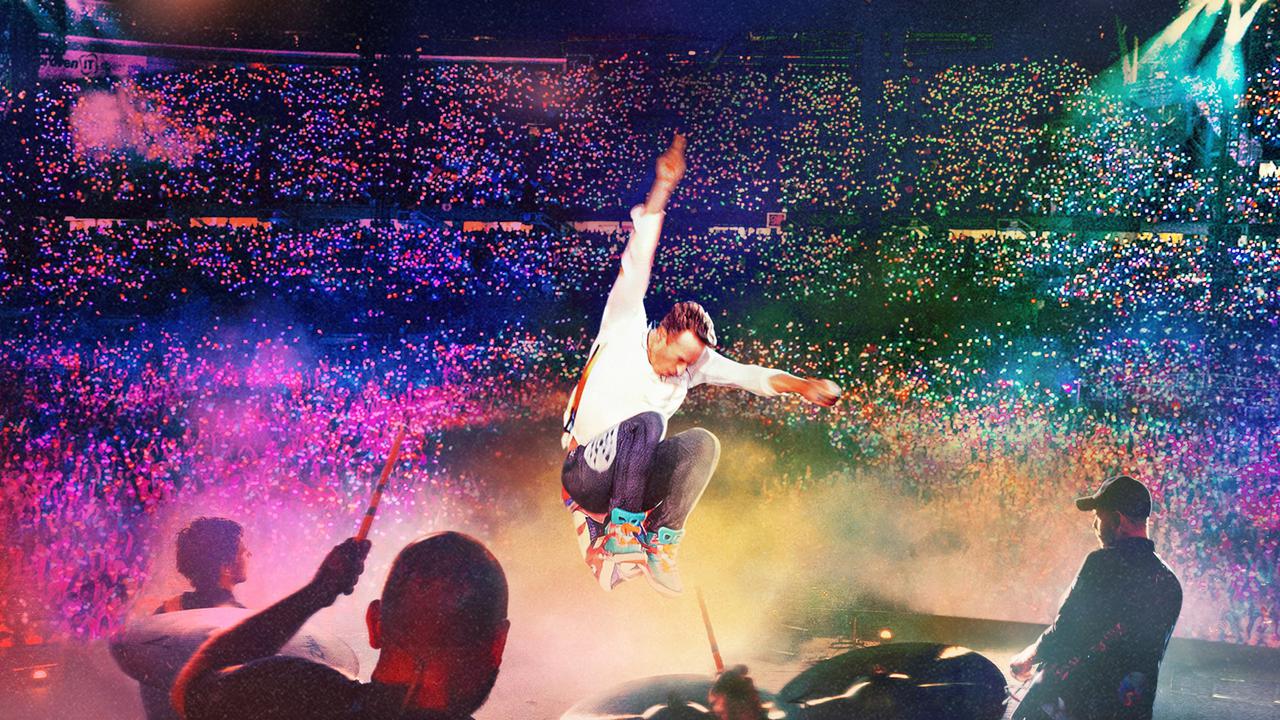 Konser Coldplay di Singapura. (Twitter/ livenationsg)