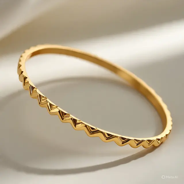 Gelang Model Zigzag