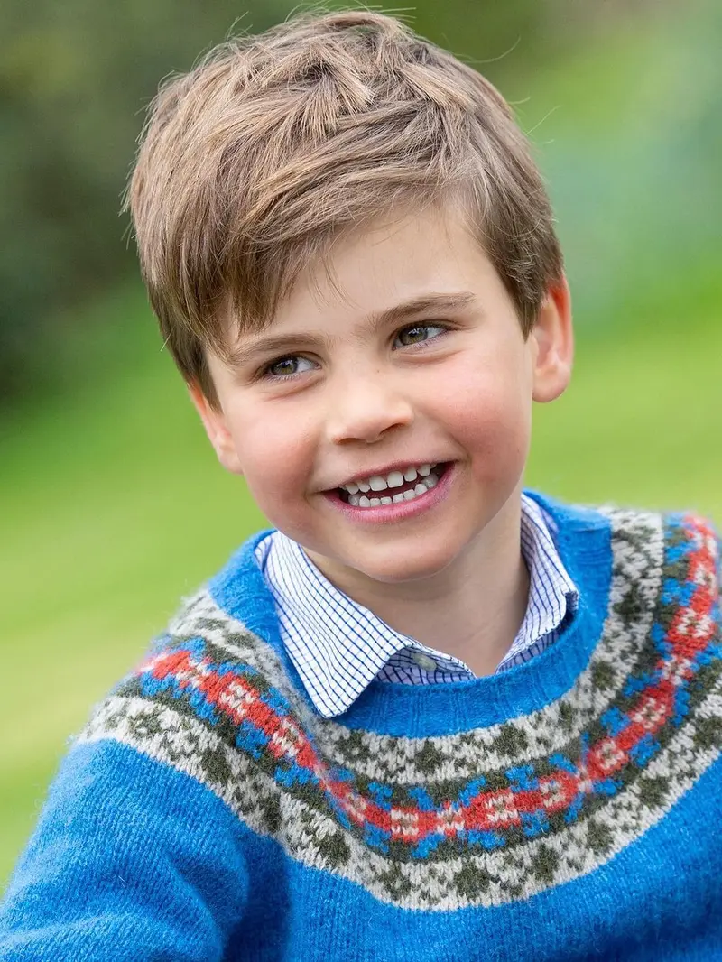 Selamat Ulang Tahun ke-5 Pangeran Louis, Wajahnya Disebut Makin Mirip Ayah Kate Middleton