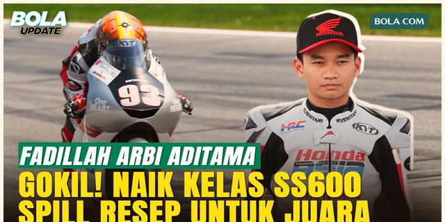 Naik Kelas Supersport 600, Fadillah Arbi Aditama Bidik Target Ciamik Bersama Astra Honda Racing Team