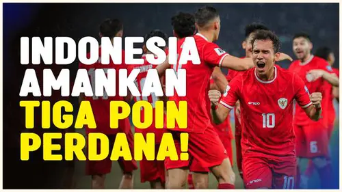 VIDEO: Timnas Indonesia Rebut 3 Poin Perdana di Kualifikasi Piala Dunia 2026, Usai Bungkam Vietnam