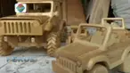Selain membuat karya sendiri, Sutaryo juga membuat miniatur mobil kayu berdasarkan disain yang dibuat oleh pemesannya. 
