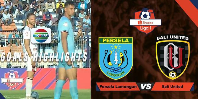 VIDEO: Dua Gol Persela ke Gawang Bali United