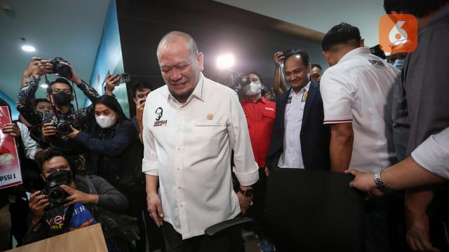 Pendaftaran dan Penyerahan Berkas Bakal Calon Ketua Umum PSSI, AA LaNyalla Mahmud Mattalitti