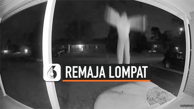 VIDEO: Remaja Lompat dari Balkon Demi Konten TikTok
