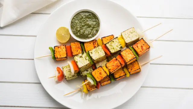 Ilustrasi paneer barbeque