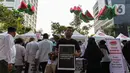 Semangka menjadi salah satu simbol yang kerap digunakan untuk menunjukkan keberpihakan pada Palestina. (Liputan6.com/Faizal Fanani)