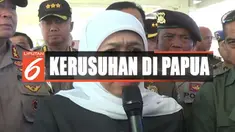 Menyusul peristiwa kerusuhan di Manokwari, Gubernur Khofifah meminta maaf kepada warga Papua.