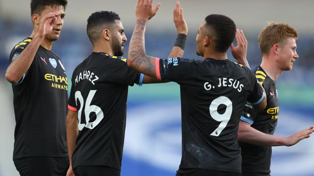 Manchester City Pesta Gol Di Liga Inggris Tekuk Brighton 5 0 Bola Liputan6 Com