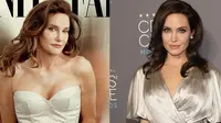 Caitlyn Jenner dianggap ingin tampil seperti Angelina Jolie. (foto: mansworld)