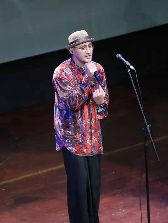 Dalam konser itu beberapa pengisi soundtrack film turut menghibur acara itu. Para pengisi soundtrack membawakan lagunya sesuai dengan yang di film I Am Hope. (Andy Masela/Bintang.com)