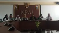 Komisi Perlindungan Anak Indonesia (KPAI) menemukan sejumlah alasan anak ikut dalam aksi demo berujung ricuh, 21-22 Mei 2019. Salah satunya, ajakan para tokoh panutan. (Liputan6/Radityo)