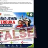 Cek Fakta: Tidak Benar Ini Link Portal Resmi Rekrutmen SKK Migas