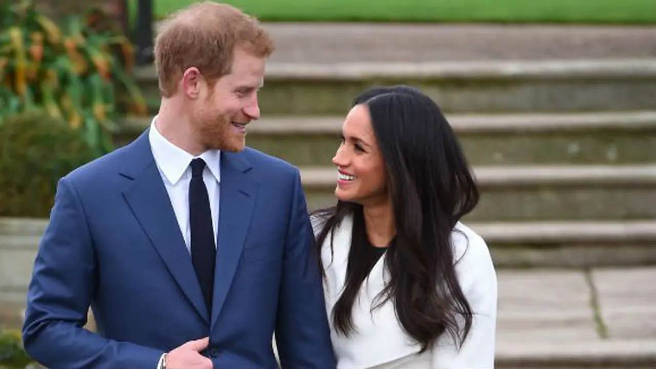 Pangeran Harry dan Megan Markle/Twitter.com