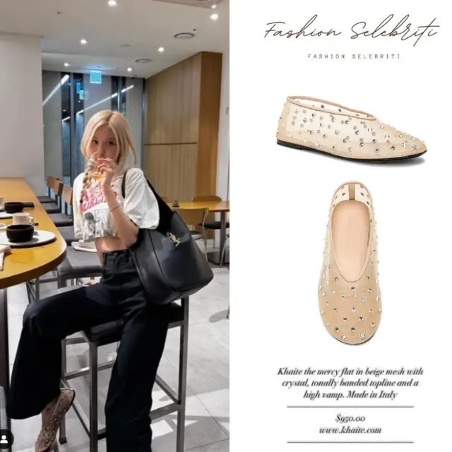 Nagita Slavina Pakai Sepatu yang Sama dengan Milik Rose Blackpink, Harganya Bikin Meringis.