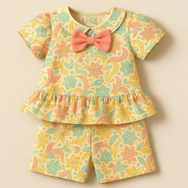 Model Baju Batik Anak Perempuan