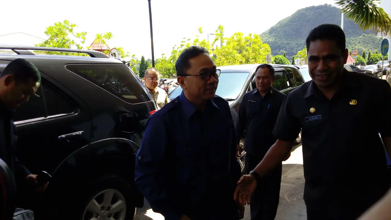 Ketua MPR Zulkifli Hasan. (Liputan6.com/Nadya Isnaeni)
