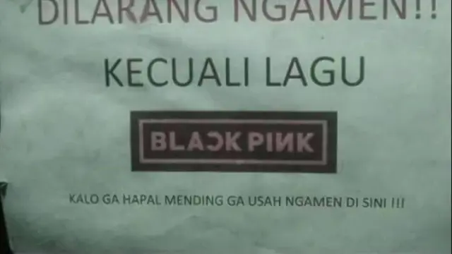 10 Potret Lucu Peringatan Dilarang Ngamen Ini Langsung Bikin Balik Badan