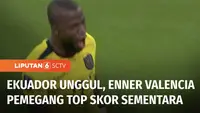 Ekuador sukses mengemas tiga poin setelah mengandaskan perlawanan tuan rumah Qatar dengan skor 2-0. Kemenangan Ekuador juga menempatkan Enner Valencia sebagai top skor sementara Piala Dunia 2022 dengan torehan dua gol.