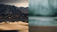 Penampakan Bekas Tetesan Hujan Pertama Kali di Bumi (Ilustrasi (Pexels)