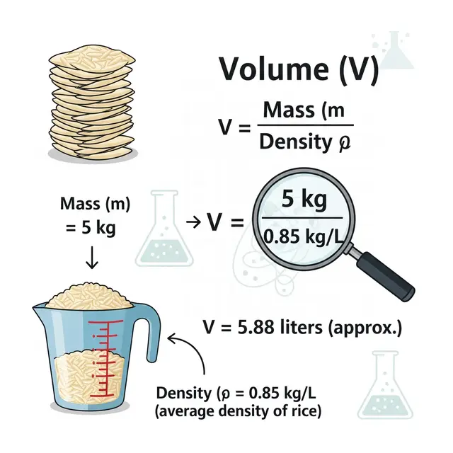 5 Kg Beras Berapa Liter: Rumus dan Cara Menghitung 5 Kg Beras Berapa Liter
