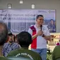 Direktur Utama Pupuk Indonesia, Rahmad Pribadi menggelar dialog dengan petani durian di Banyuwangi