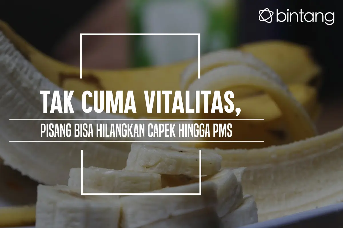 Manfaat pisang. (Foto: Adrian Putra, Digital Imaging: M. Iqbal Nurfajri/bintang.com)
