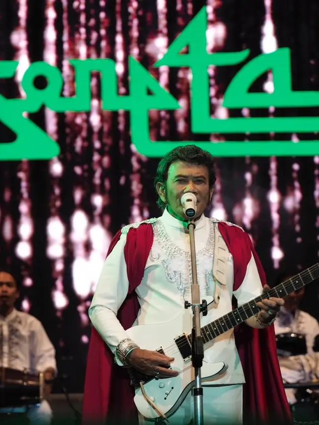 Rhoma Irama di Synchronize Fest 2018