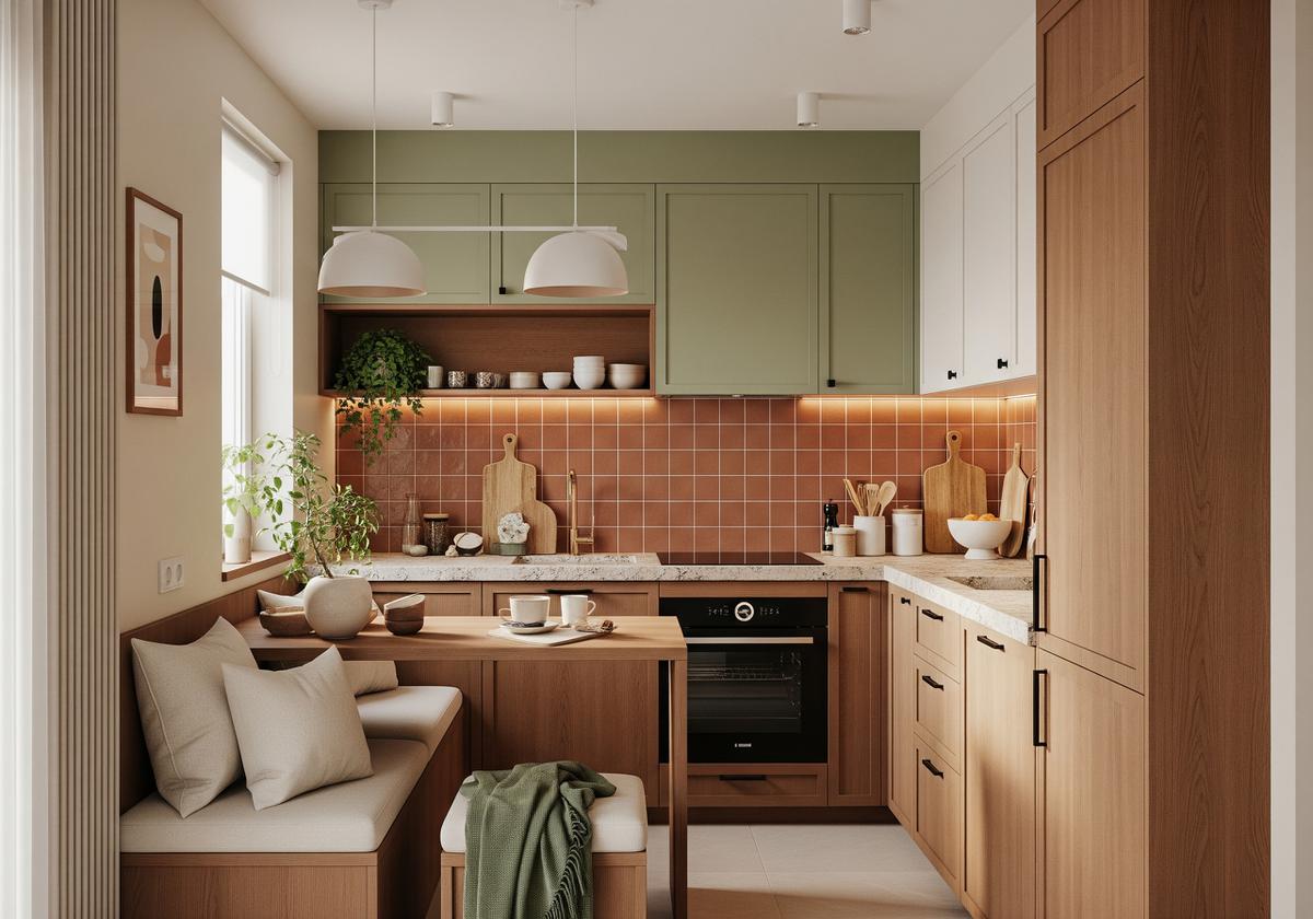 Model Dapur Cantik Minimalis Terbaru (Image by Gemini AI)