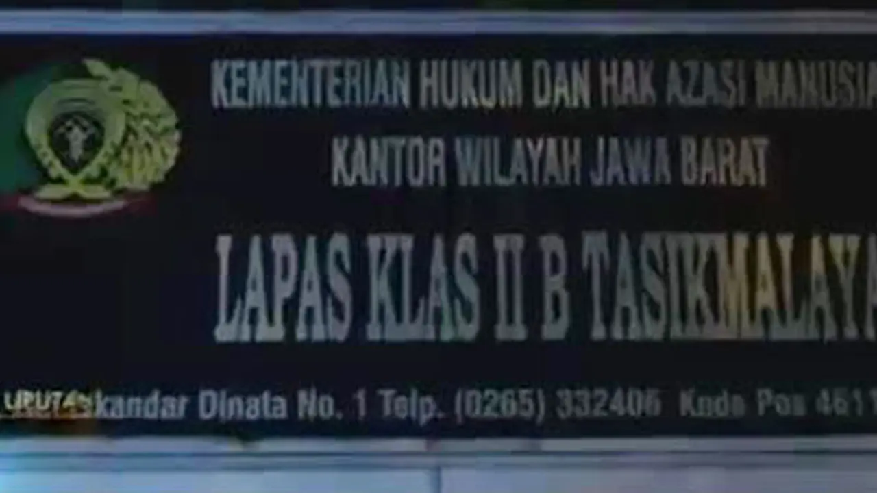 Dua Terduga Pengedar Narkoba dalam Lapas di Tasik Dibekuk Petugas