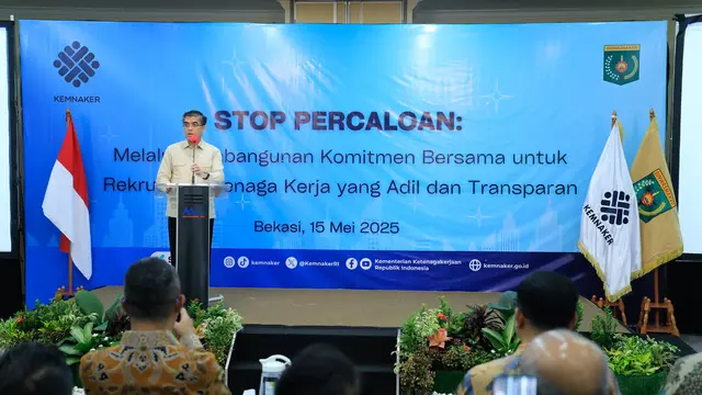 Menaker Nyatakan Perang Terhadap Percaloan Rekrutmen Tenaga Kerja