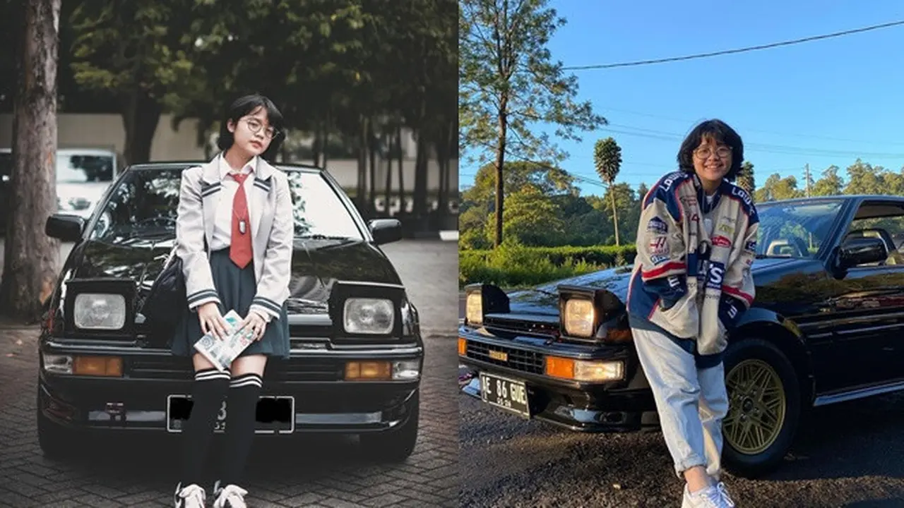 7 Potret Cinta Kuya Bersama Mobil Sport Kesayangan, Mirip Dalam Anime Initial D