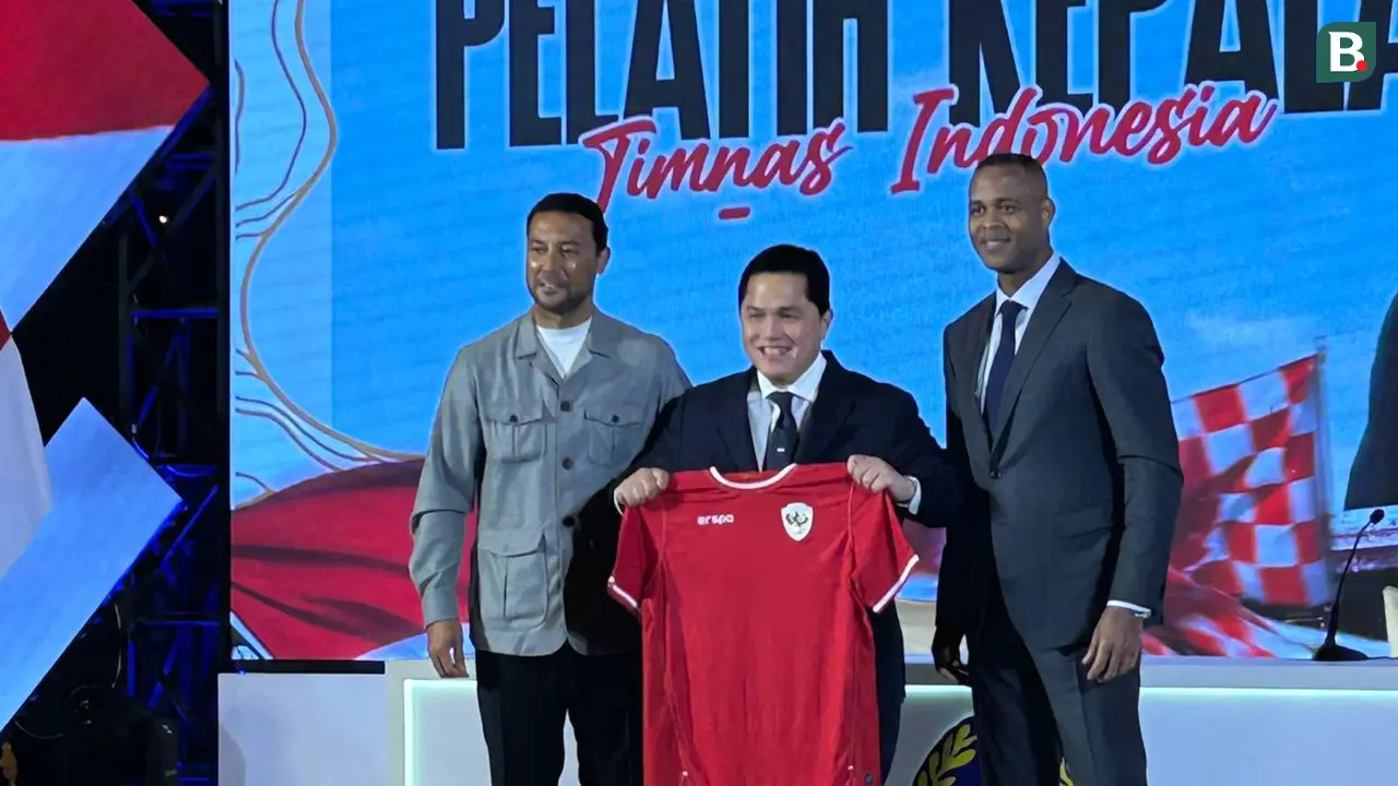 Erick Thohir, Patrick Kluivert, dan Denny Landzaat