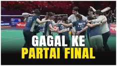 Berita Video, highlights pertandingan semifinal Piala Sudirman antara Indonesia Vs Korea Selatan pada Sabtu (3/5/2025)