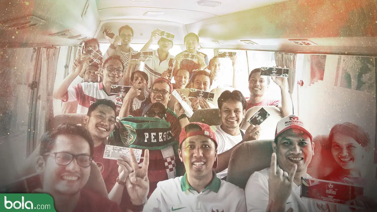 Trivia_Suporter Timnas Indonesia_3 (Bola.com/Adreanus Titus)