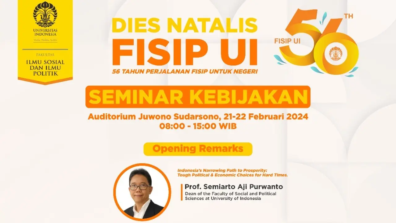 Dies Natali ke-56 Fisip UI