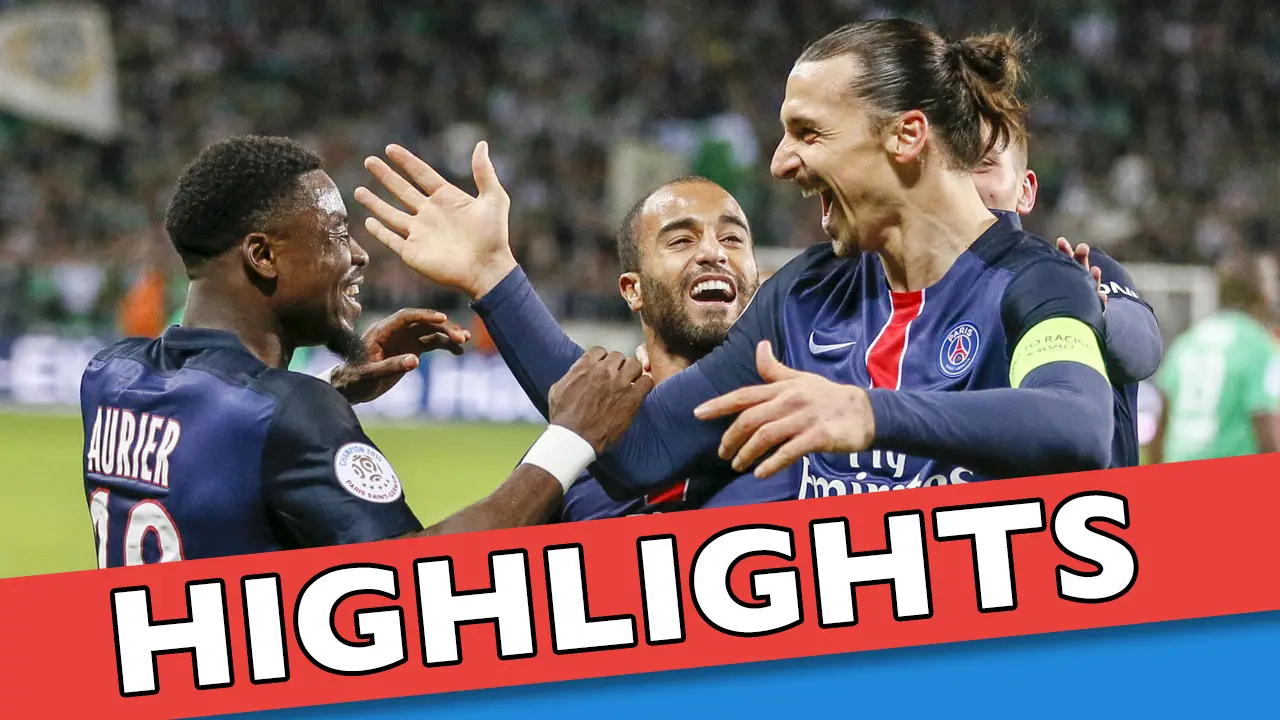 St. Etienne vs PSG 0-2, Dua Gol Ibra Buat PSG Makin Tak Terkejar
