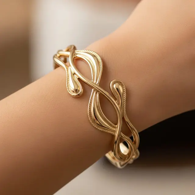 Model Gelang Emas Bangle Terbaru 2026